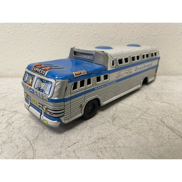 Collectable Metal Toy - 1950s Greyhound Bus Scenic Cruiser For P/R - Picture 1 of 9